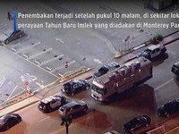Video: Imlek Berdarah, 10 Orang Tewas Tertembak di California