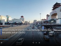 Libur Imlek! Setengah Miliar Warga China Pulang Kampung