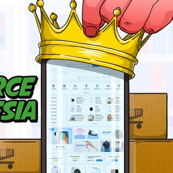 Raja Ecommerce RI Shopee atau Tokopedia? Cek Data Terbaru