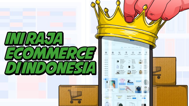 Tendang Tokopedia dan Lazada, Ini Dia Raja Toko Online di RI