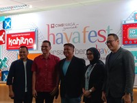 Gini Cara CIMB Niaga Syariah Kelola Sampah di Haya Fest