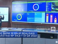 Bos BKPM: RI Raup Realisasi Investasi Rp 314,8 T di Q4 2022