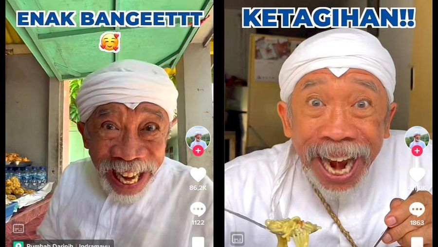 Pelawak Abah Qomar Jadi Food Vlogger, Kontennya Curi Perhatian!