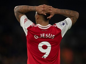 Setahun Sudah Gabriel Jesus Tak Cetak Gol di Liga Champions