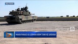 Makin Panas! AS-Jerman Kirim Tank Ke Ukraina