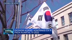 Video: Ekonomi Korsel Kontraksi 0.4% Pada Q4-2022