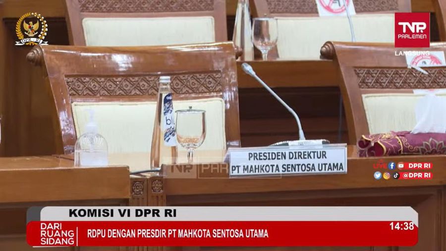 Komisi VI DPR RI (Tangkapan layar youtube Komisi VI DPR RI Channel)