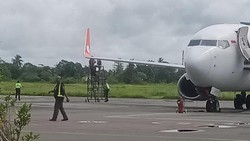 Lion Air yang Tabrak Garbarata Bandara Mopah Merauke Bawa 117 Penumpang