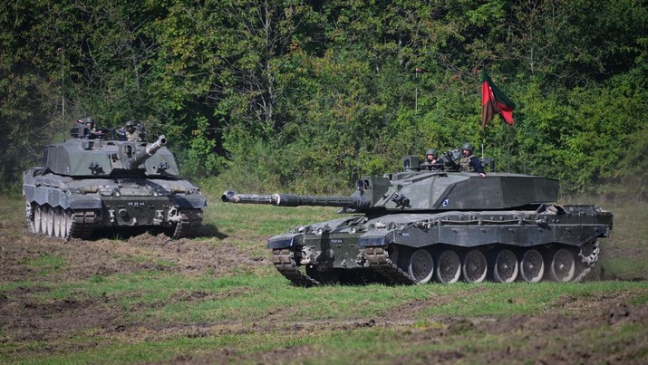 Tank Abrams Amerika Serikat (Getty Images/Finnbarr Webster)