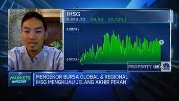 Akhir Pekan Semringah, IHSG Menghijau & Tembus Level 6.900-an