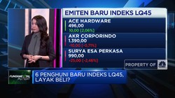 Bedah Prospek 6 Emiten Baru Indeks LQ45, Mana Paling Menarik?