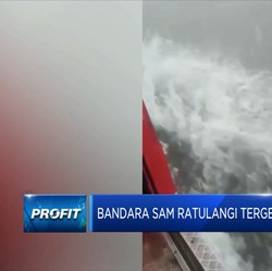 Video: Hujan Lebat! Bandara Sam Ratulangi Tergenang Banjir