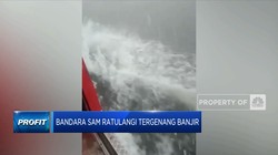 Video: Hujan Lebat! Bandara Sam Ratulangi Tergenang Banjir