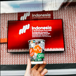 Rahasia Kopi Mitra Usaha GoTo Sukses di WEF Davos 2023