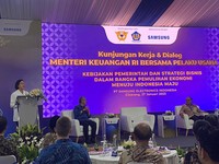 Sri Mulyani Buka Suara Soal Rencana Tahan Dolar Eksportir