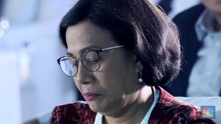 Menteri Keuangan Sri Mulyani (CNBC Indonesia/Muhammad Sabki)