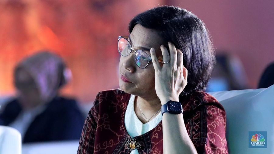 Menteri Keuangan Sri Mulyani (CNBC Indonesia/Muhammad Sabki)