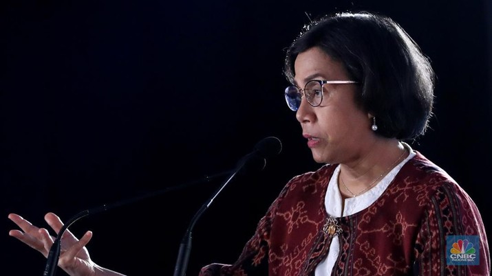 Menteri Keuangan Sri Mulyani (CNBC Indonesia/Muhammad Sabki) Menteri Keuangan Sri Mulyani (CNBC Indonesia/Muhammad Sabki)