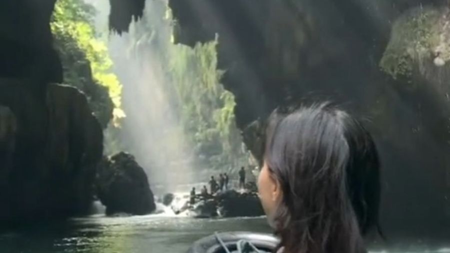 Green Canyon Pangandaran. Foto: Instagram @greencanyonbodyrafting