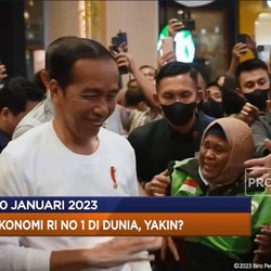 Jokowi Pede Ekonomi RI No 1 di Dunia Hingga Utang AS Meledak