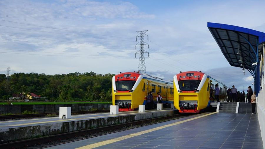KA Makassar - Parepare siap beroperasi. (Dok. KAI)