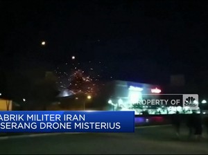 Video: Pabrik Militer Iran Diserang Drone, Siapa Pelakunya?