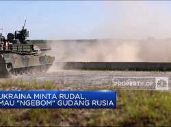 Video: Ukraina Minta Rudal, Mau "Ngebom" Gudang Rusia