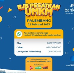 Catat! Bank bjb Siap Gelar Edukasi UMKM di Palembang