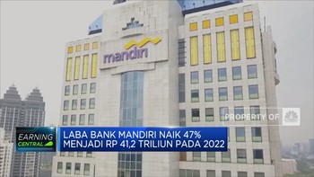 2022, Laba Bank Mandiri Naik 47% Menjadi Rp 41,2 Triliun