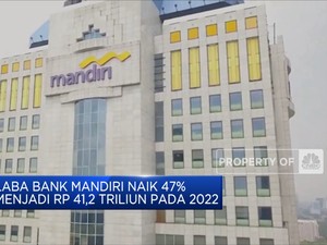 2022, Laba Bank Mandiri Naik 47% Menjadi Rp 41,2 Triliun