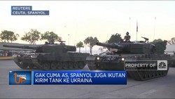 Video: Gak Cuma AS, Spanyol Juga Kirim Tank ke Ukraina