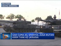 Video: Gak Cuma AS, Spanyol Juga Kirim Tank ke Ukraina