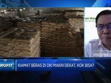 Pasokan Bulog Tersendat, Stok Beras Pasar Cipinang 6 Hari