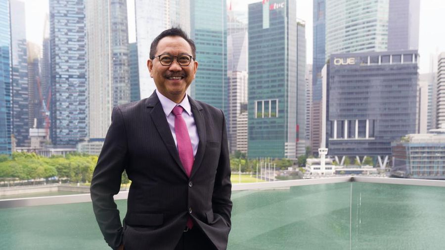 Kepala Otorita IKN, Bambang Susantono (Ore Huiying/Bloomberg via Getty Images) Photographer: Ore Huiying/Bloomberg via Getty Images
