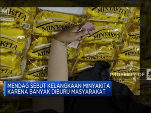 Mendag: Kelangkaan MinyakKita Karena Banyak Diburu Masyarakat