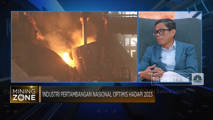 Pahala Mansury: Target Investasi Hulu-Hilir Baterai Listrik RP 90 Triliun (CNBC Indonesia TV)