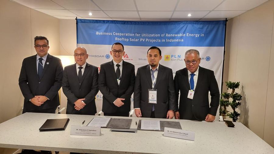 PT Masdar Mitra Solar Radiance (MMSR) bekerja sama dengan PLN ICON Plus untuk mempercepat pemanfaatan energi terbarukan di Indonesia melalui penyediaan energi berkelanjutan. Kerja sama keduanya ditandai melalui penandatanganan nota kesepahaman (MoU) beberapa waktu lalu, di Abu Dhabi, Uni Emirat Arab.
