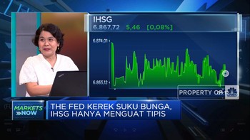 Video: Bunga Acuan The Fed Naik 25 Bps, IHSG Menguat Tipis