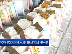 Video: Waduh! Stok Menipis, Harga Beras Terus Meroket