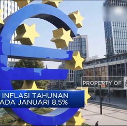 Video: Makin Landai, Inflasi Eropa Turun Lagi Ke 8,5%