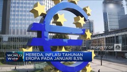 Video: Makin Landai, Inflasi Eropa Turun Lagi Ke 8,5%