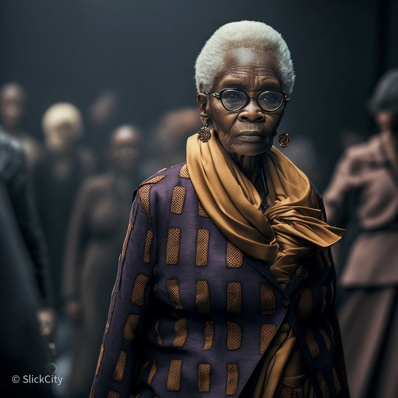 NIGERIA-ART/AI Nigerian artist Malik Afegbua creates hyper-realistic pictures of African elderly people, using artificial intelligence, at his home in Lagos, Nigeria January 25, 2023. REUTERS/Temilade Adelaja