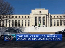 Video: The Fed "Kerek" Lagi Suku Bunga 25 Bps