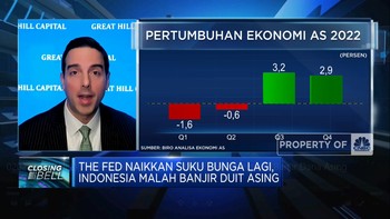 The Fed Tak Agresif Kerek Suku Bunga, RI Banjir Dana Asing?
