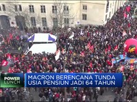 Video: Usia Pensiun Diperpanjang, Jutaan Pekerja Prancis Demo