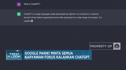 Google Panik! Minta Semua Karyawan Fokus Kalahkan ChatGPT