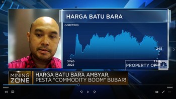 Harga Batu Bara Ambyar, Sinyal Pesta "Commodity Boom" Bubar?