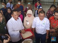 Buwas ke Cipinang Cegah 'Kiamat' Beras di DKI