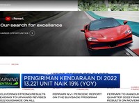 Video; Laba Ferari Melesat 13% di 2022, Ini Penopangnya