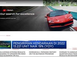 Video; Laba Ferari Melesat 13% di 2022, Ini Penopangnya